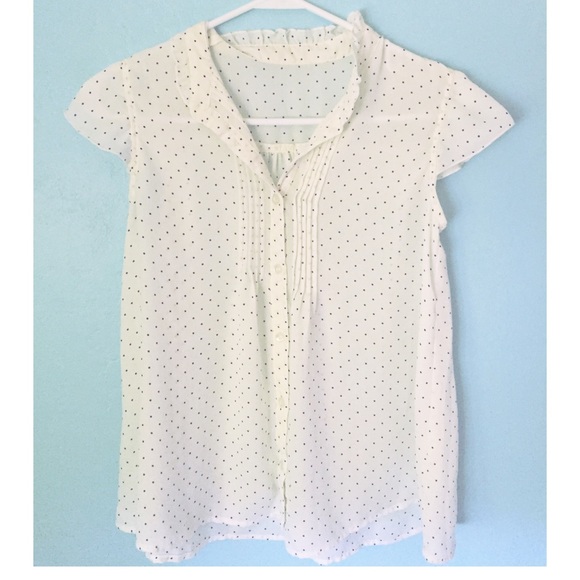 CUTE LIL POLKA DOT BLOUSE