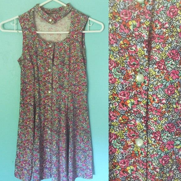 MOST ADORABLE FLORAL BABYDOLL DRESS EVER