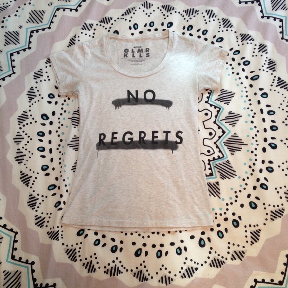 Glamour Kills No Regrets T-Shirt