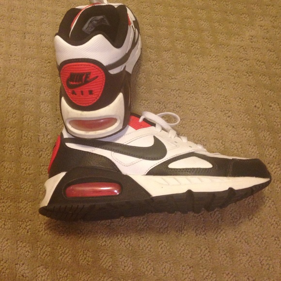 Red white and black air max