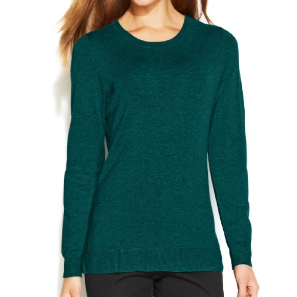 Alfani Long Sleeve Crew Neck Sweater