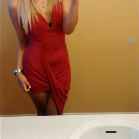 Red dress