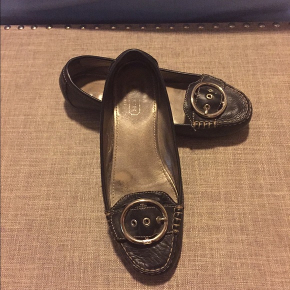 Coach Loafers with buckle