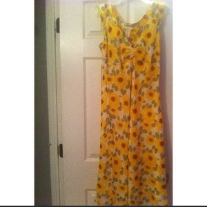Free People sunflower dress