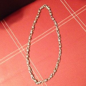 Necklace, silver