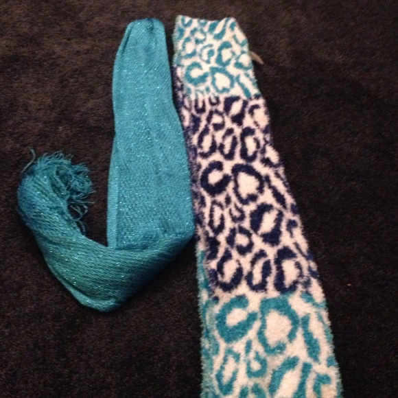 2 scarfs from Justice. Perfect condition.