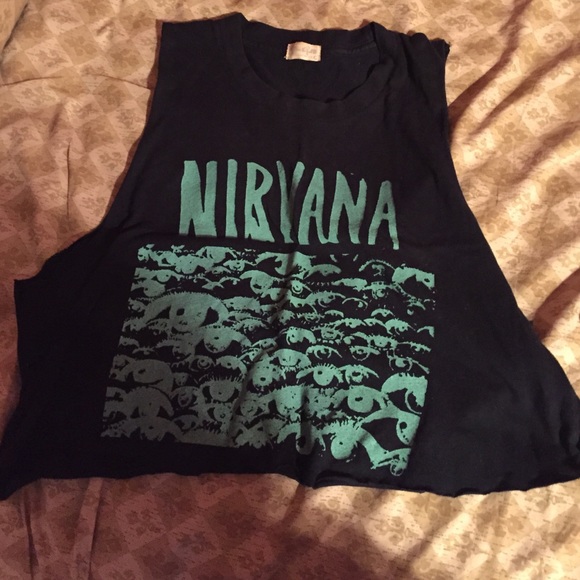 Nirvana muscle tank top
