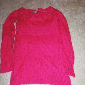 Hot pink sweater