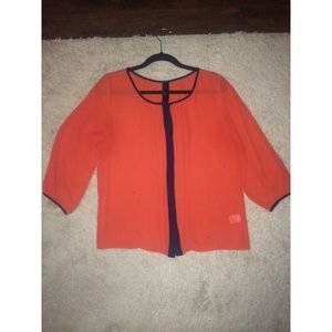 Chiffon material shirt
