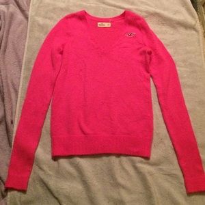 Pink Hollister sweater