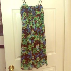 Green Floral Dress