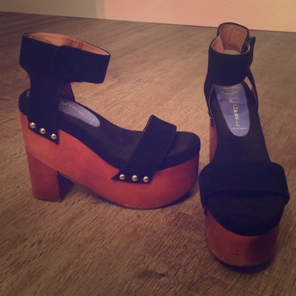 Jeffery Campbell McCloud platform wedge