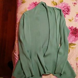 Turquoise cardigans
