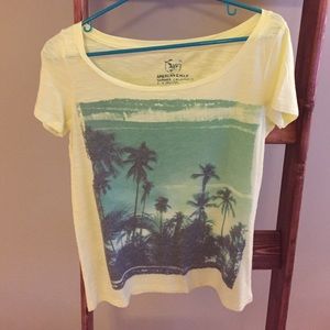 Yellow Graphic T-shirt