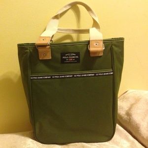 Polo jeans casual bucket style bag/purse.