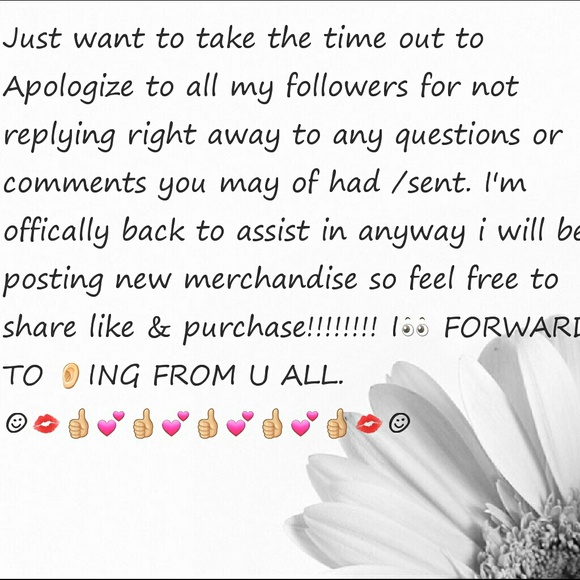 Note to my amazing followers.
