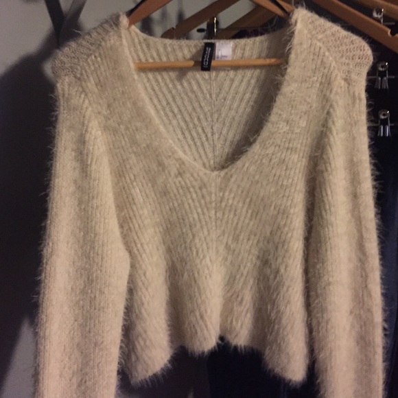 Cute, fluffy H&M sweater