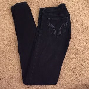 Dark hollister stretchy jeans