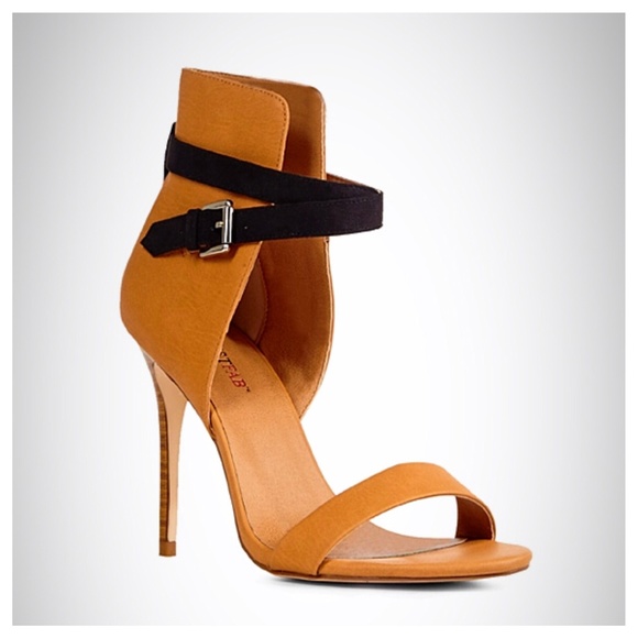 JustFab Shoes - JustFab Ora Tan Stiletto Sandal