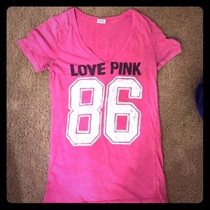 Love pink t-shirt