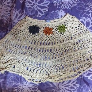 Charlotte Russe ran poncho