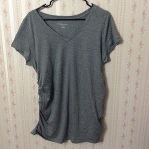 Grey Maternity Shirt