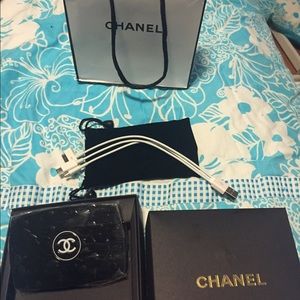 Chanel mirror portable charger