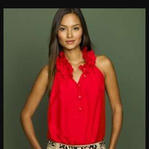 J Crew Elizabeth Halter Top, L fits like XL