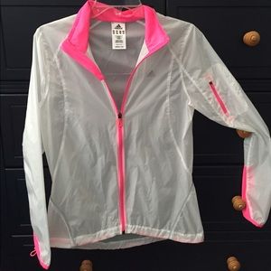 NWOT Adidas Windbreaker Jacket Size Small
