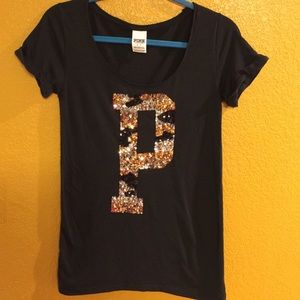 Victoria's Secret Pink:  P sequin on front❤️