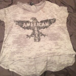 Sheer "American rebel" tee