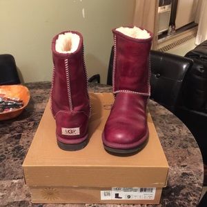Uggs leather boots, came out last year!