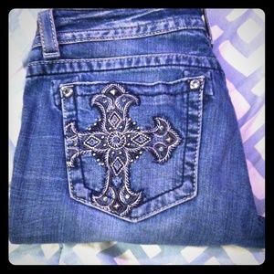 Skinny fit denim jeans