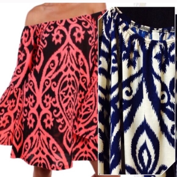 💥HP 1/2💥DAMASK DRESS OR TUNIC - Picture 3 of 3