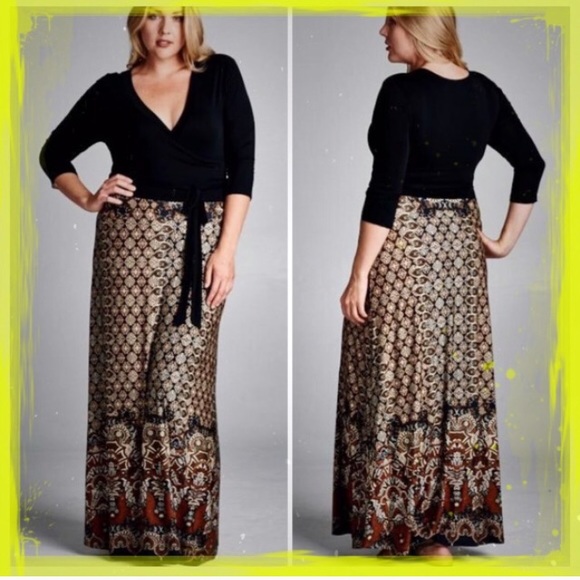 T.La Dresses & Skirts - 💥HP 8/7💥STUNNING MOROCCAN BORDER MAXI