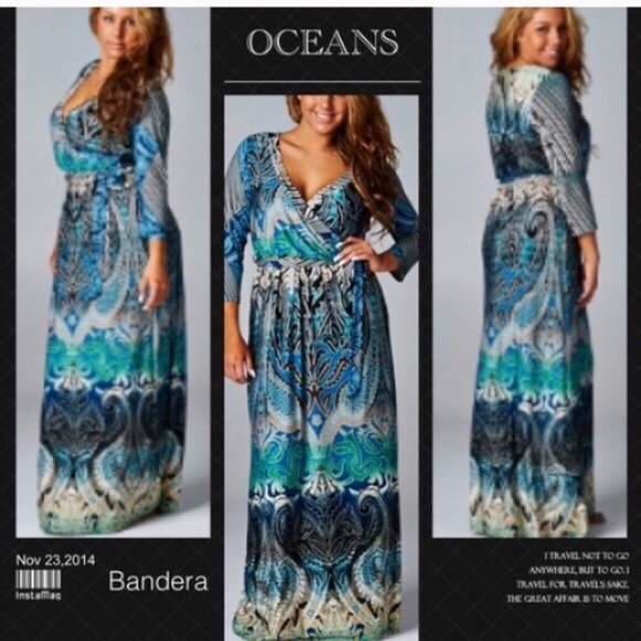 💥2X HP💥 SHADES OF BLUE MAXI ON THE WAY! - Picture 2 of 2