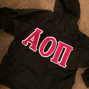 AOII raincoat