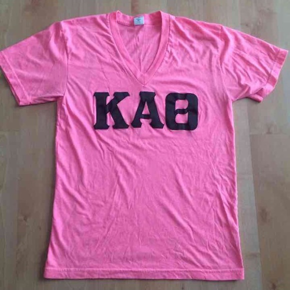 KAO Neon Lettered T-shirt