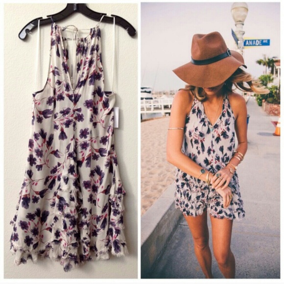 Free People Dresses & Skirts - HP♡Free people feather ruffle dress