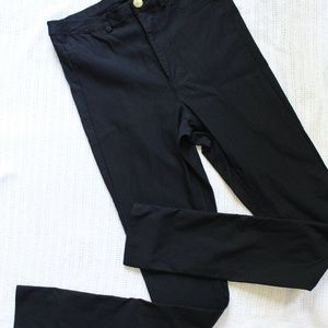 H&M high-waisted black jeggings