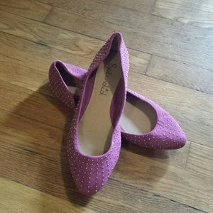 Splendid studded ballet flats