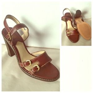 Brand new; Michael Kors brown High Heel Sandals