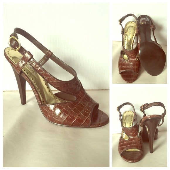 BCBGirls High Heel Slingback Sandals