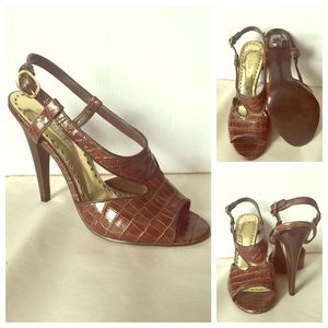 BCBGirls High Heel Slingback Sandals