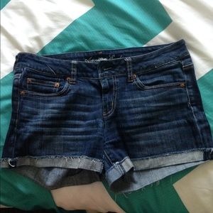 American eagle jean shorts size 10