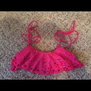 PINK Victoria's Secret flowwy bikini top