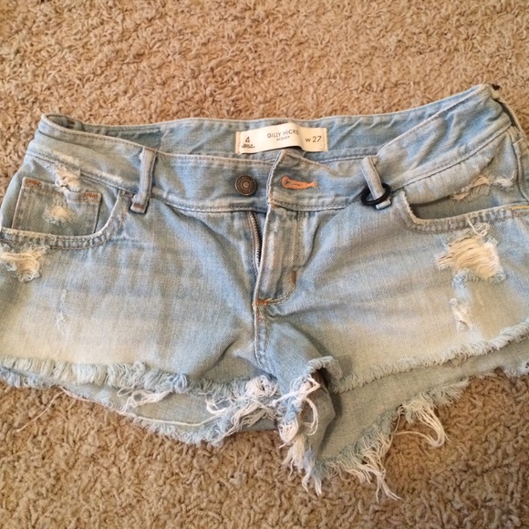 Gilly Hicks Pants - Gilly Hicks distressed jean shorts.