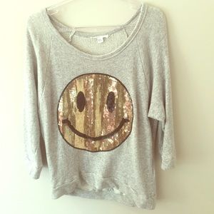 Smiley face sweater