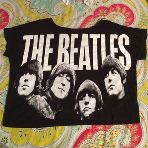 Beatles crop top