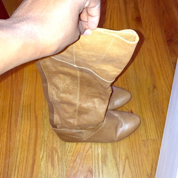 Brown boots Chinese laundry